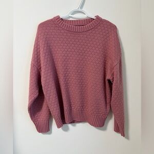 Simons Pink Knit Sweater